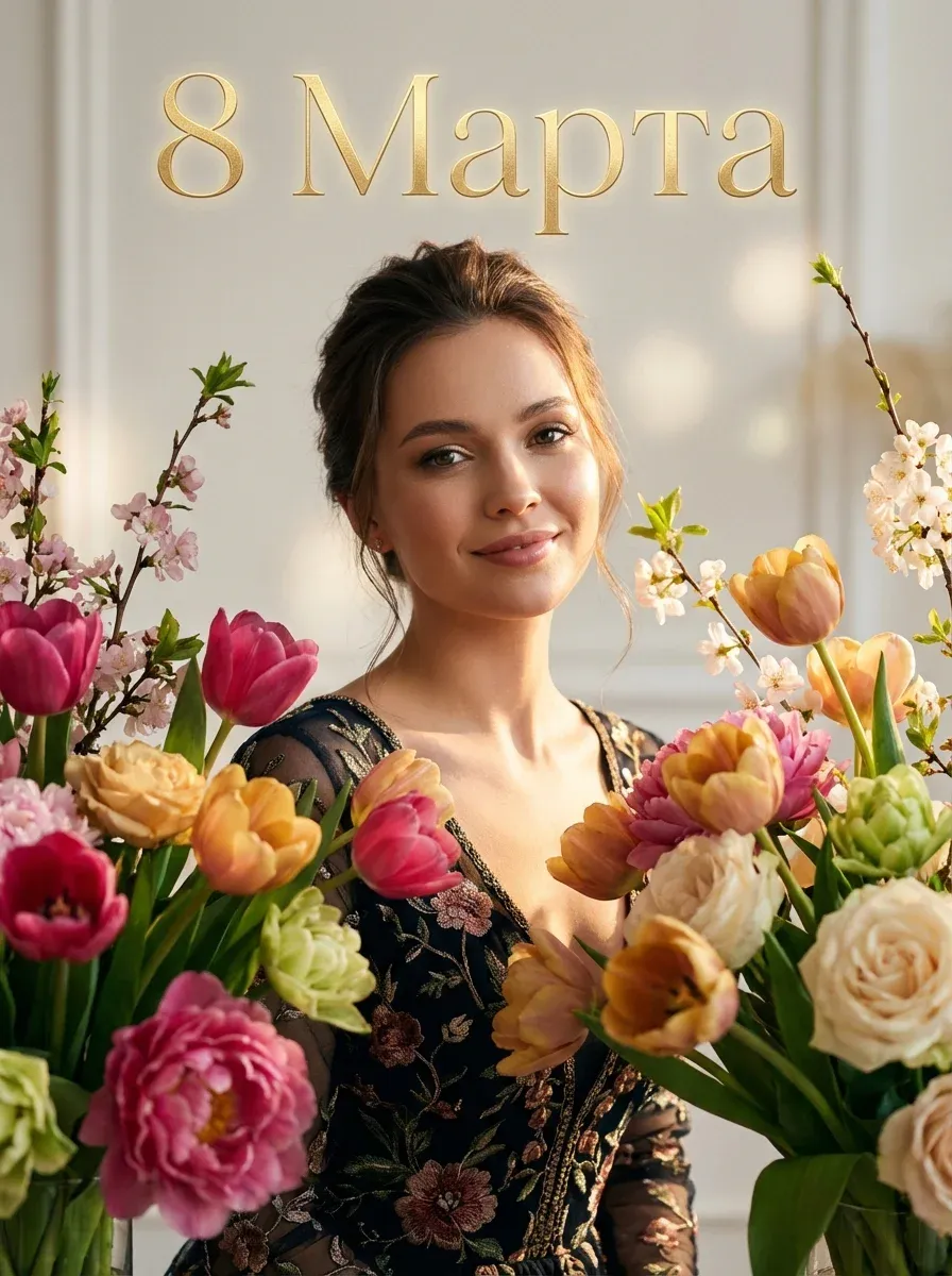 👑 Дорогие женщины!